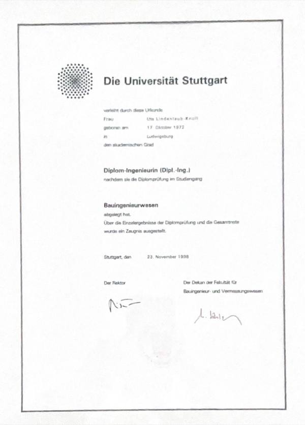 1998 – Ute Lindenlaub-Knoll